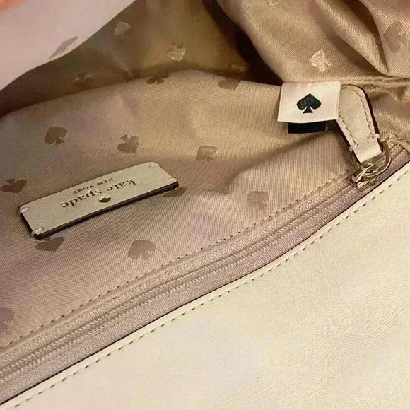 Kate Spade Purse Natalia Shoulder Bag Parchment - Picture 7 of 9